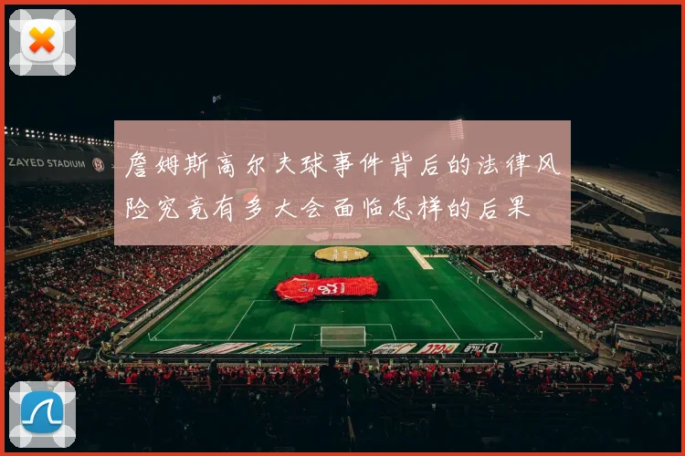 詹姆斯高尔夫球事件背后的法律风险究竟有多大会面临怎样的后果